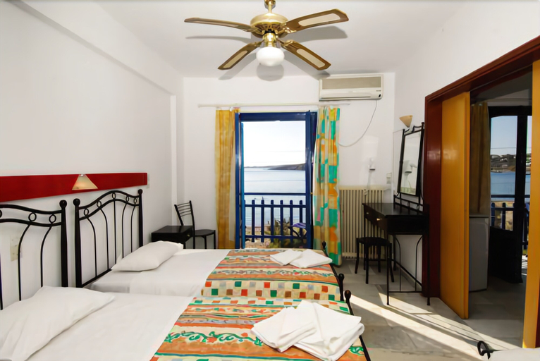 Bedroom 2, Alkyon Hotel, South Aegean