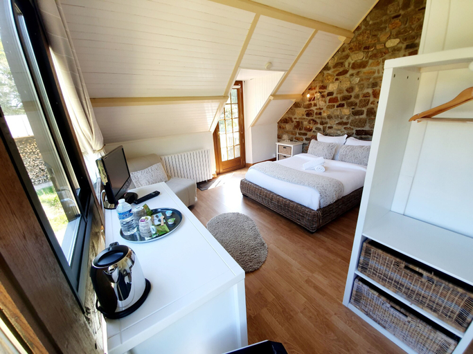 Bedroom 3, Le Petit Moulin du Rouvre, Ille-et-Vilaine