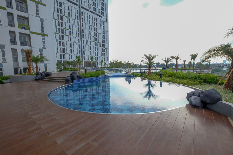 Spacious Studio Akasa Pure Living Apartment BSD By Travelio, Tangerang Selatan