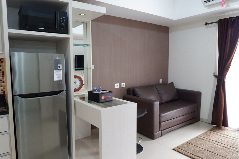 Homey 1BR at The Wave near Epicentrum Kuningan By Travelio, Jakarta Selatan