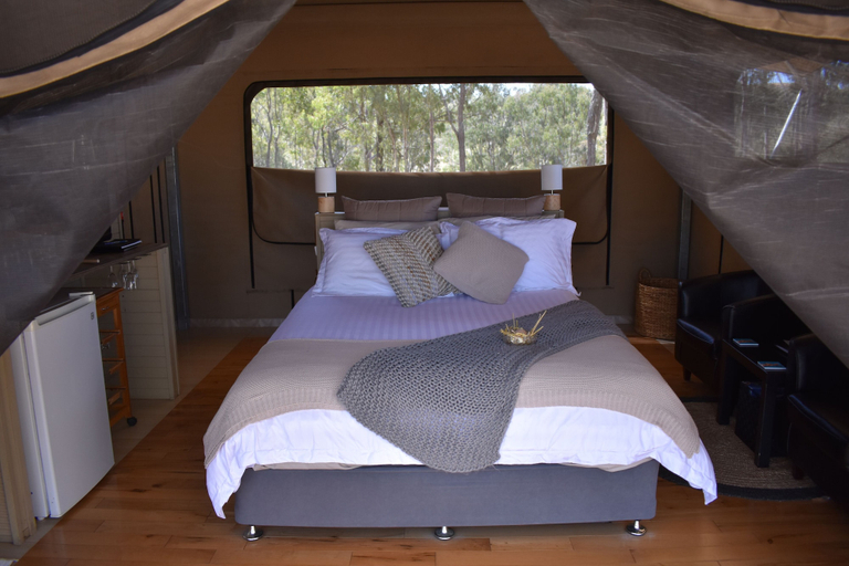 Bedroom 3, Ketchup's Bank Glamping, Boonah