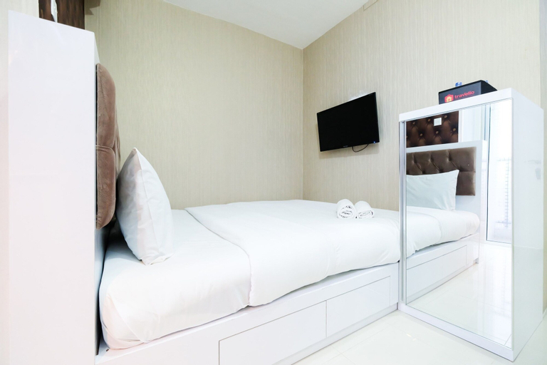 Homey and Cozy Studio Room at Bassura City Apartment By Travelio, East Jakarta