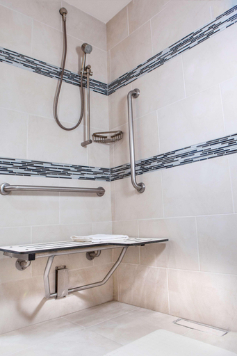 Bathroom 5, Hampton Inn & Suites by Hilton Aguascalientes Airp, Aguascalientes