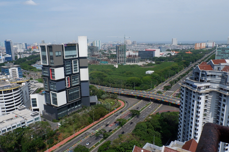 2BR City View at Mediterania Boulevard Apartment, Central Jakarta