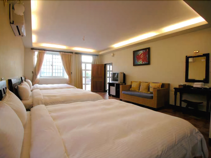 Bedroom 4, 墾丁大街Kenting Night Market-福賓別館 Fu Bin Inn免費停車, Pingtung