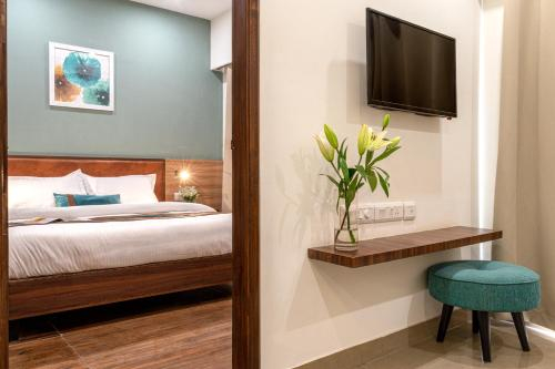 Bedroom 4, Park Serviced Apartment, Gurgaon
