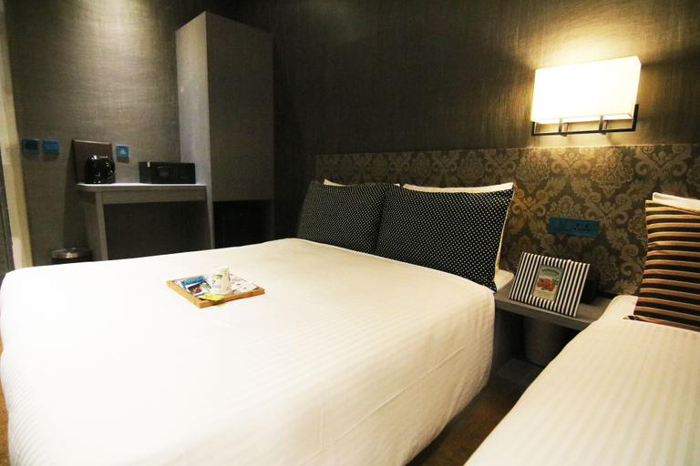 Bedroom 3, Moshamanla Hotel – Main Station, Taipei City