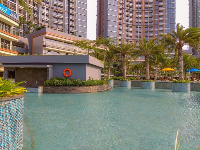 Best Price Studio Apartment at Gold Coast By Travelio, Jakarta Utara