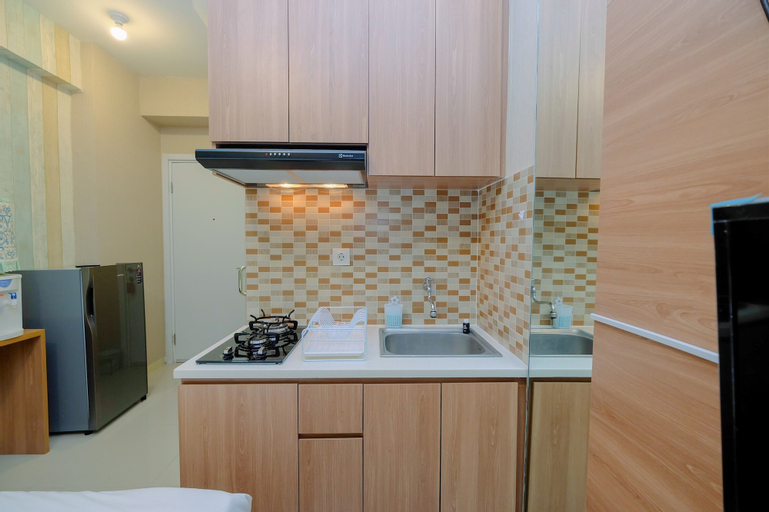 New Modern Studio Apartment at Green Pramuka City By Travelio, Central Jakarta