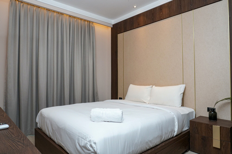 Minimalist and Cozy 2BR Citralake Suites Apartment By Travelio, West Jakarta