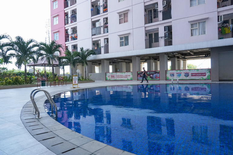 Fully Furnished Studio at Green Park View Apartment By Travelio, West Jakarta