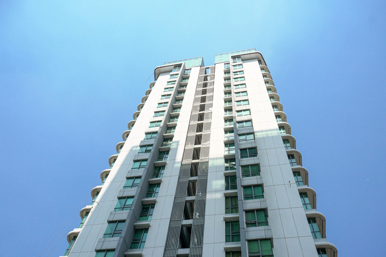Modern 2BR at St. Moritz Apartment near Shopping Mall By Travelio, West Jakarta
