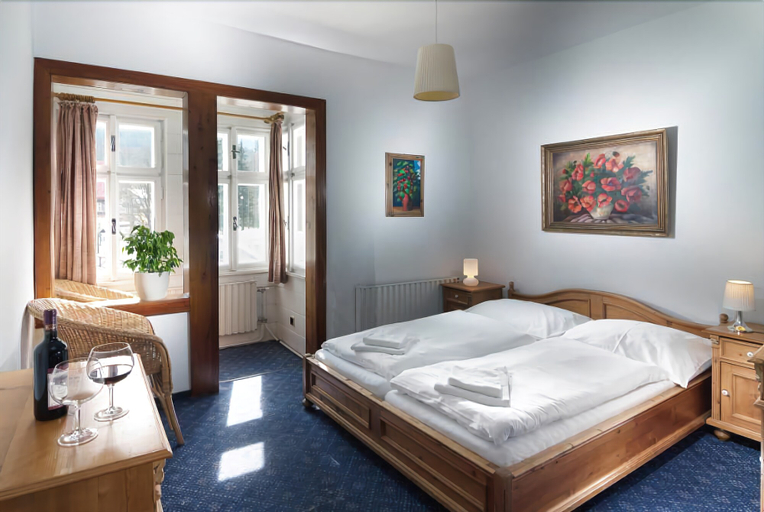 Bedroom 4, Depandance Hubertus - Hotel Central 1920, Trutnov