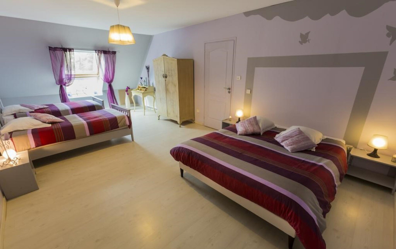Bedroom 3, Le Blockhaus de Domleger et Spa, Somme