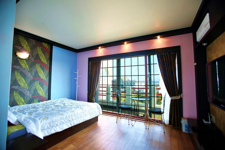 Bedroom 1, Grand Blue Pension, Seogwipo