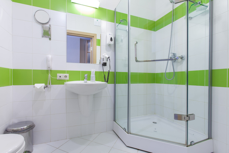 Bathroom 3, Meridian Hotel, Samara