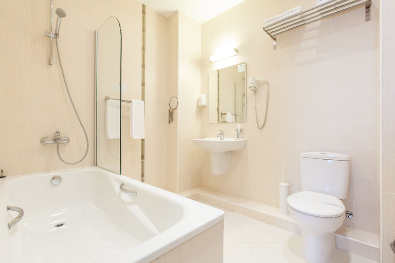 Bathroom 3, Meridian Hotel, Samara
