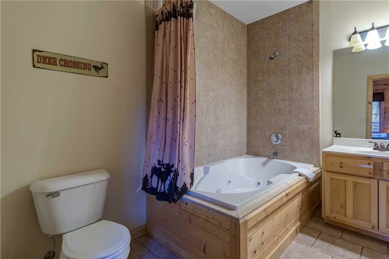 Bathroom 4, Hickory Hollow Lodge, Sevier