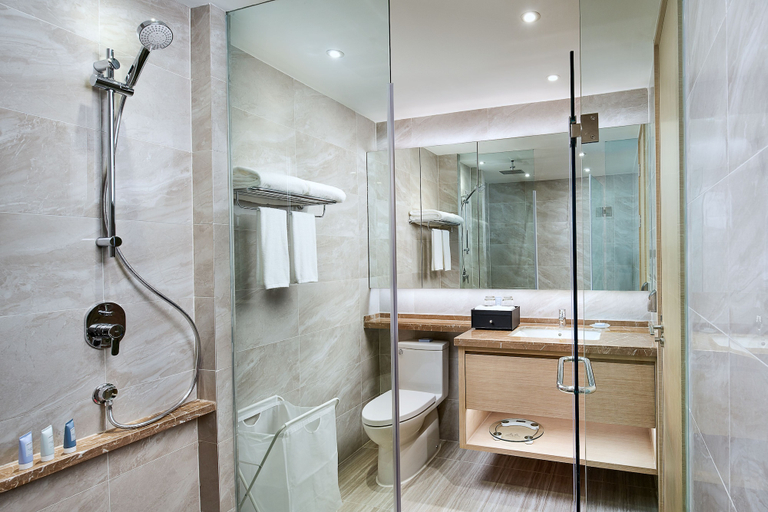 Bathroom 4, Oakwood Apartments Yangzhou, Yangzhou