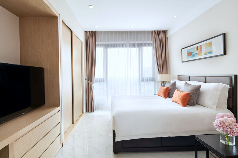 Bedroom 2, Oakwood Apartments Yangzhou, Yangzhou