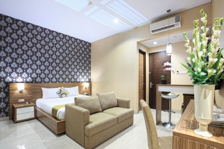 Bedroom 1, Rasuna Icon Hotel, South Jakarta