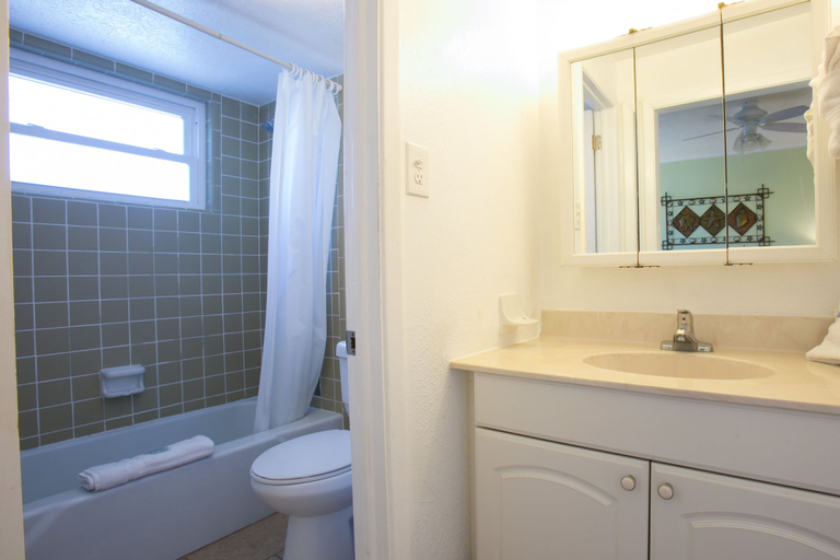 Bathroom 5, Dolphin Inn Resort, Lee