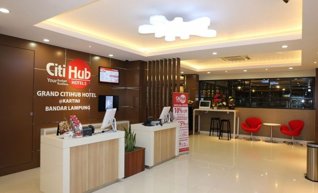 Public Area 1, Grand Citihub Hotel @Kartini - Lampung, Bandar Lampung