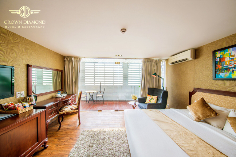 Bedroom 4, Crown Diamond Hotel, District 7