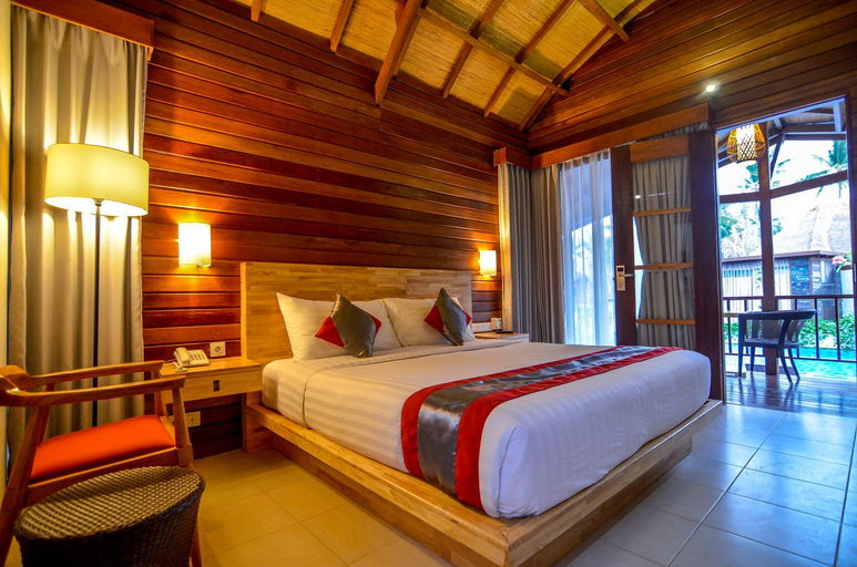 Bedroom 3, Gili Air Lagoon Resort By Waringin Hopitality, Lombok