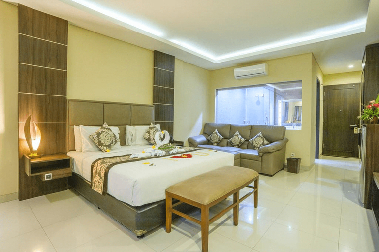 d'Penjor Seminyak Hotel Room Type - SUPERIOR, DOUBLE BED, BALCONY