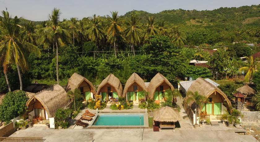Exterior & Views 2, Krisna Bungalow and Restaurant, Lombok