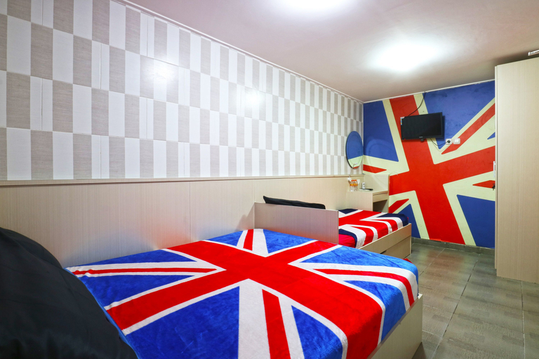 Bedroom 3, Kamariska Hostel, Surabaya