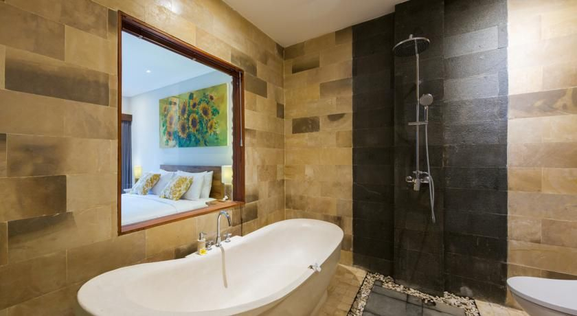 Bathroom 4, Alamdini Resort Ubud, Gianyar