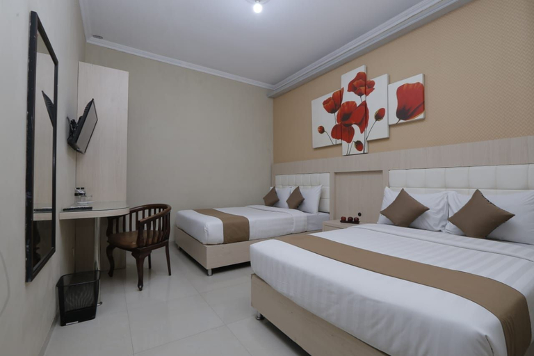 Bedroom 2, Hotel Atalie Malioboro by Natt's Hospitality, Yogyakarta