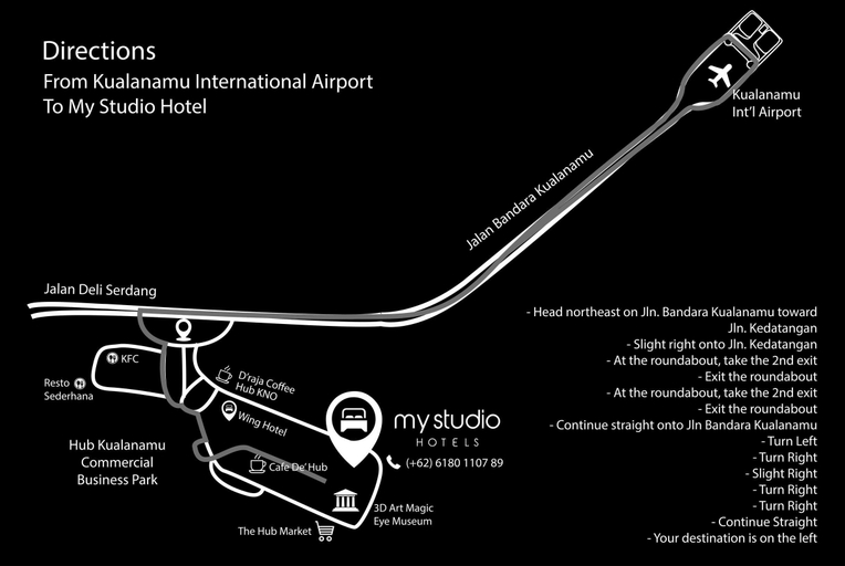 My Studio Hotel Kualanamu Airport Medan, Deli Serdang