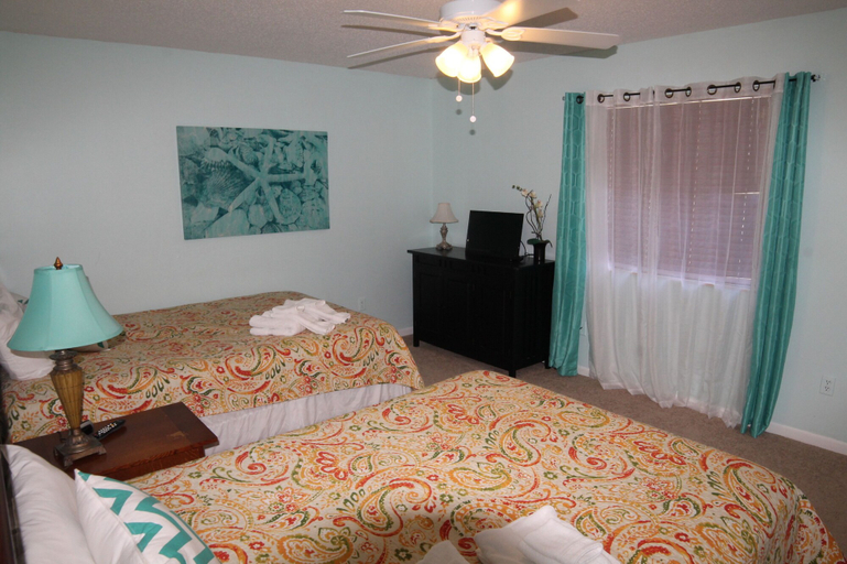 Bedroom 2, Atlantic Oasis - Upper Unit, Saint Johns