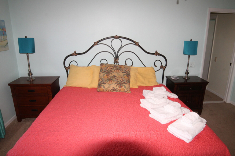 Bedroom 2, Atlantic Oasis - Upper Unit, Saint Johns