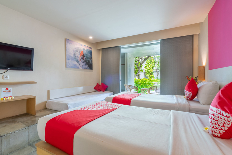Bedroom 3, OYO Flagship 760 The Oasis Kuta, Badung