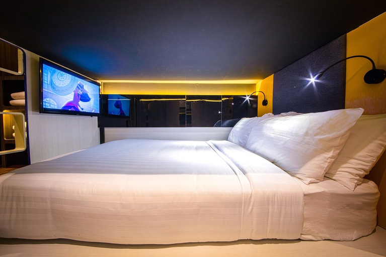 CUBE Family Boutique Capsule Hotel Chinatown - Bedroom