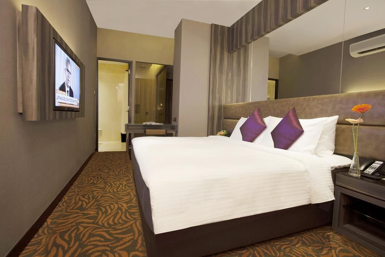 Bedroom 5, Aqueen Hotel Paya Lebar, Singapura
