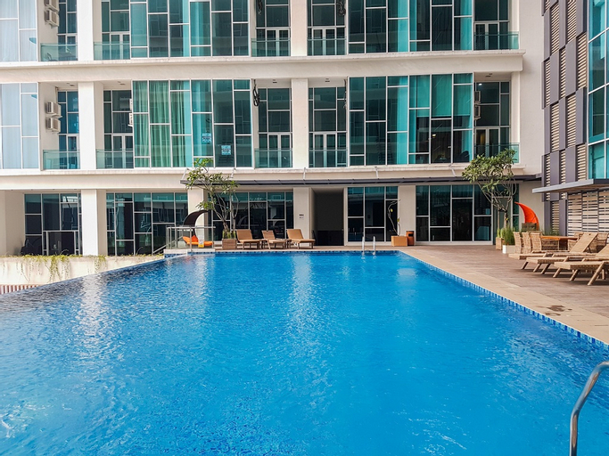 Modern Brooklyn Studio Apartment near IKEA Alam Sutera By Travelio, Tangerang Selatan