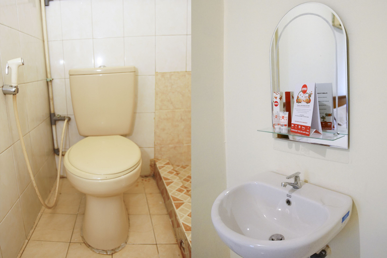 Bathroom 4, OYO 236 Penginapan Rumah Hijau, Palembang