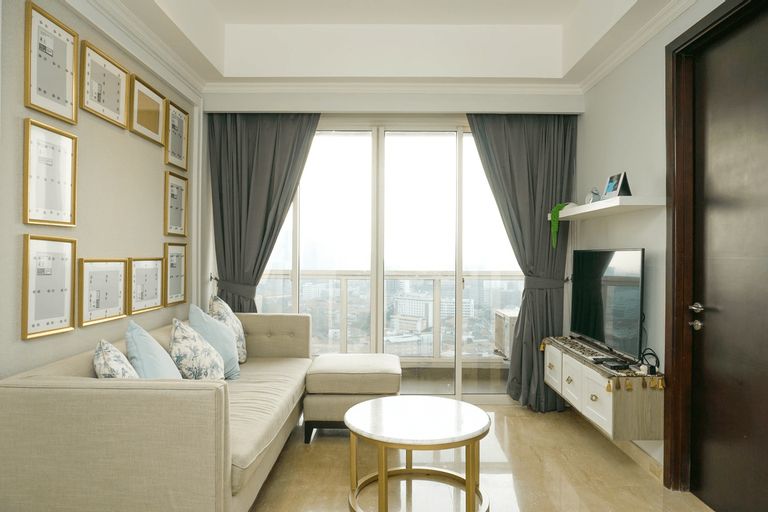 Luxurious 2BR with Private Lift at Menteng Park Apartment By Travelio, Central Jakarta