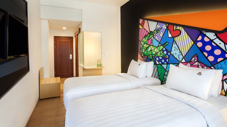 Bedroom 4, MaxOneHotel Tidar Surabaya, Surabaya