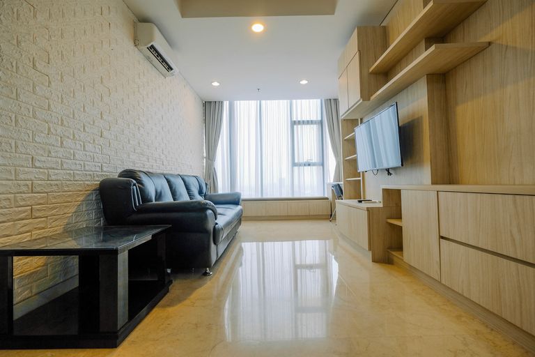 Bedroom 1, Spacious Cozy and Relax 2BR at L'Avenue Apartment By Travelio, South Jakarta