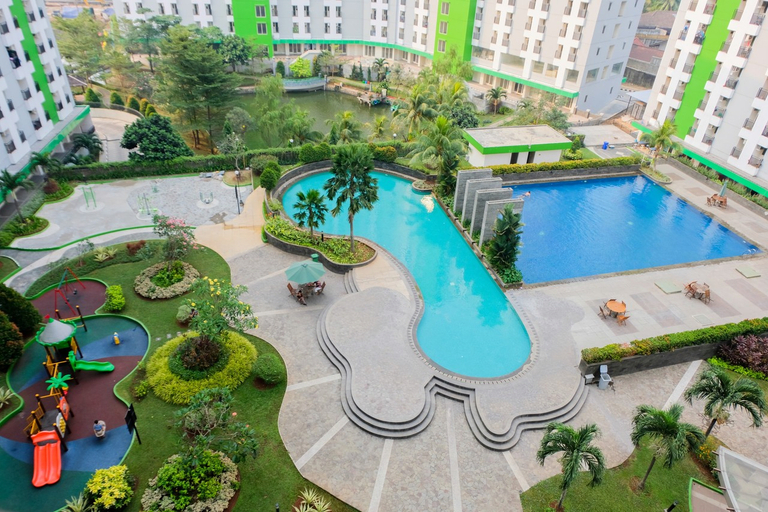 Sport & Beauty 2, Exclusive 2BR Green Lake View Apartment By Travelio, Tangerang Selatan