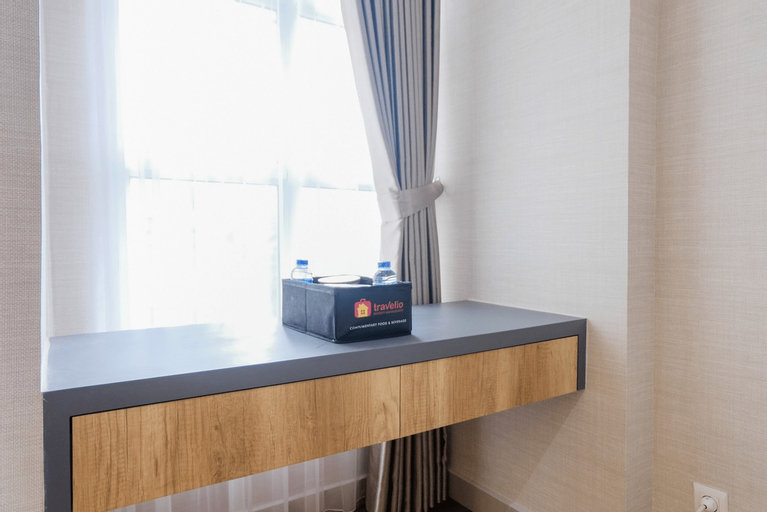Bedroom 5, Stylish and Posh Studio Saveria Apartment By Travelio, South Tangerang