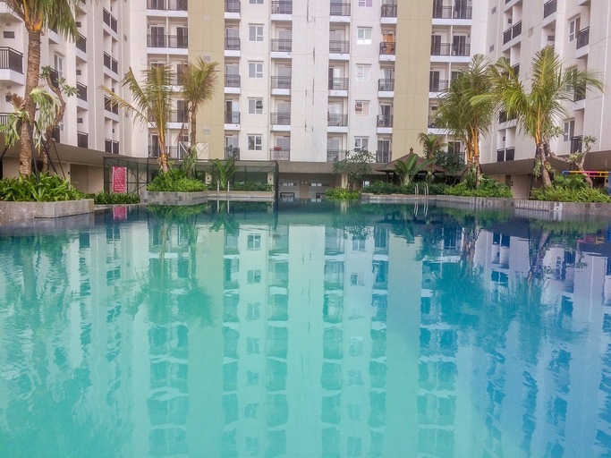 Sport & Beauty 2, Minimalist and Comfy Studio Green Lake View Apartment By Travelio, South Tangerang