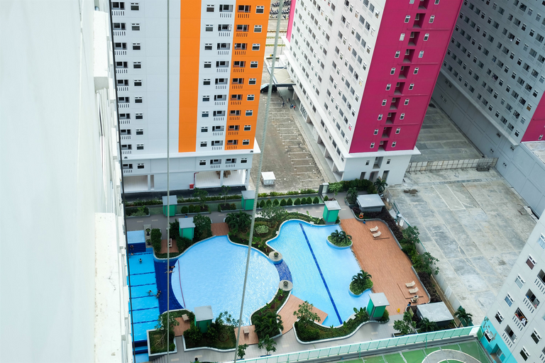 2BR Green Pramuka City Apartment Direct Access to Mall By Travelio, Central Jakarta
