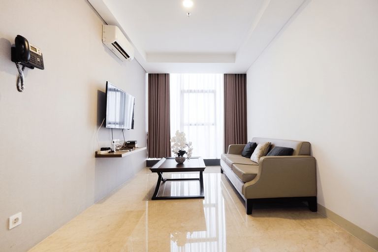 Best Choice Modern 2BR L'Avenue Apartment By Travelio, South Jakarta